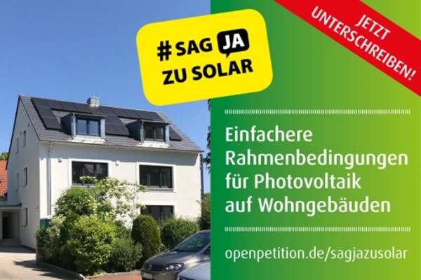 petition photovoltaik