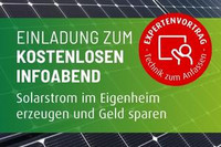 Photovoltaik Infoabend