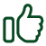 icon darkgreen daumen hoch