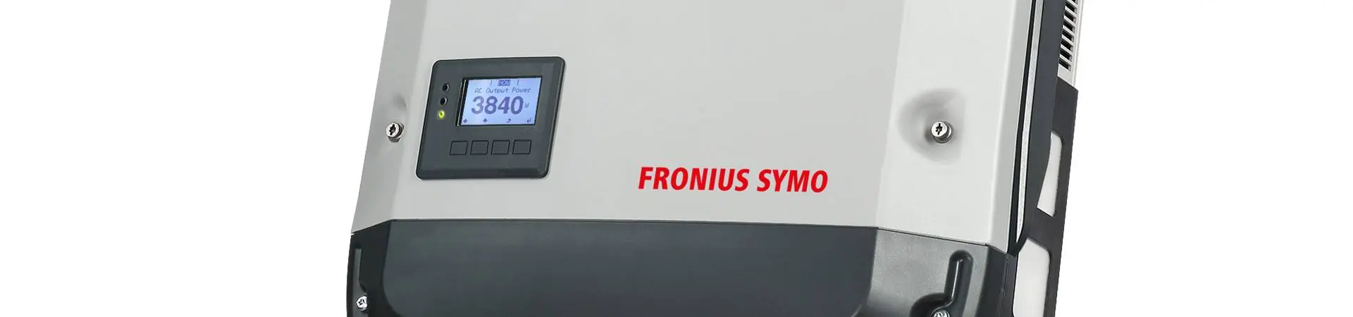 Ein Fronius Wechselrichter von vorne