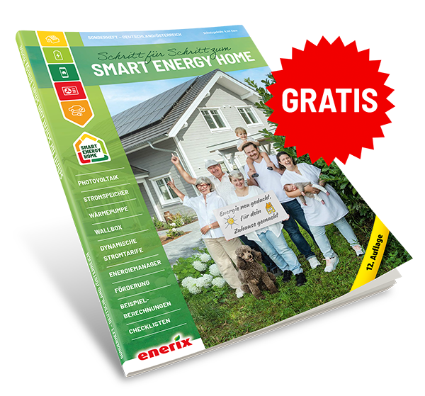 Leitfadens "Schritt für Schritt zum Smart Energy Home" - Störer "Gratis
