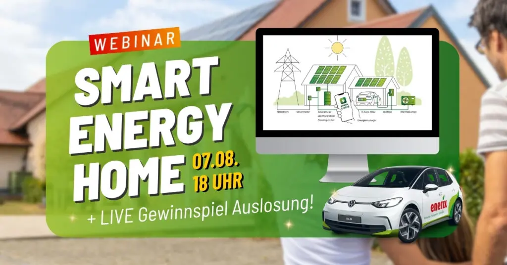 Webinar Smart Energy Home und Gewinnspiel Auslosung