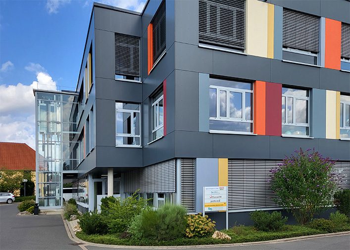 Das Büro von enerix Oberfranken von außen.