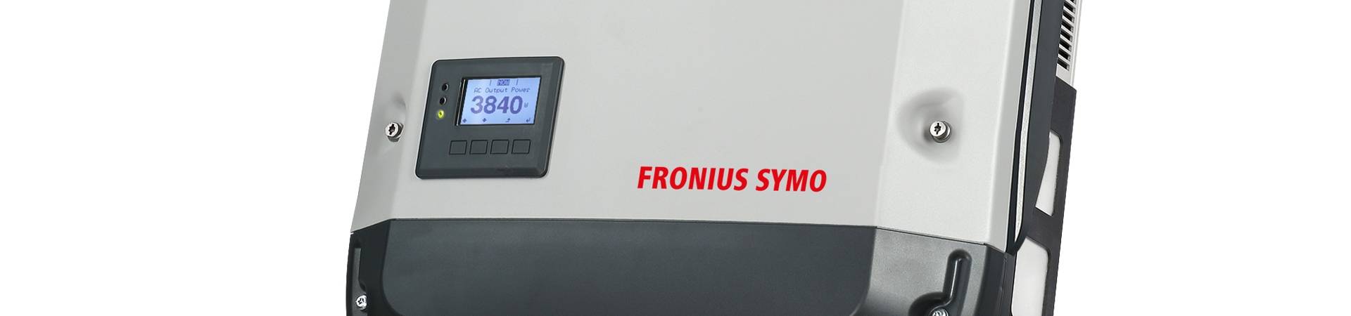 Ein Fronius Wechselrichter von vorne