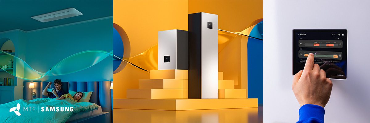 Samsung MTF Wärmepumpen Infografik