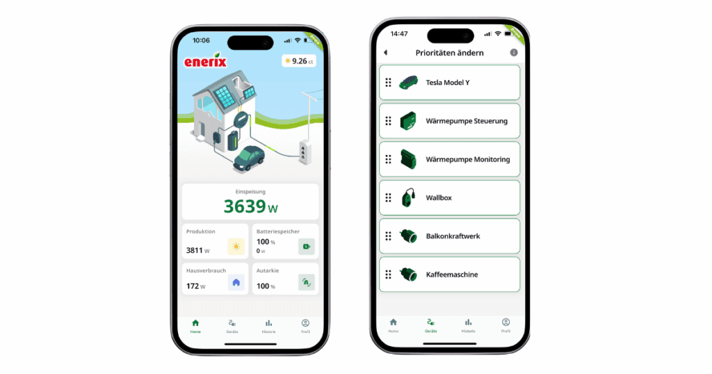 EnerixControl Mockup