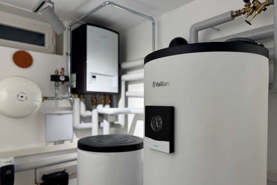 Waermepumpe Innenaufstellung