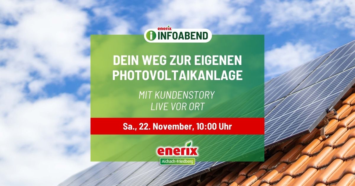 enerix aichach infotag