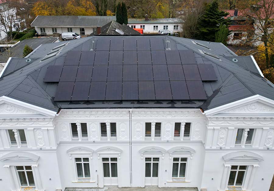 Denkmalschutz Photovoltaikanlage enerix Minden