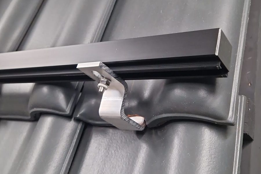 Unterkonstruktion Aluminium Schraegdach