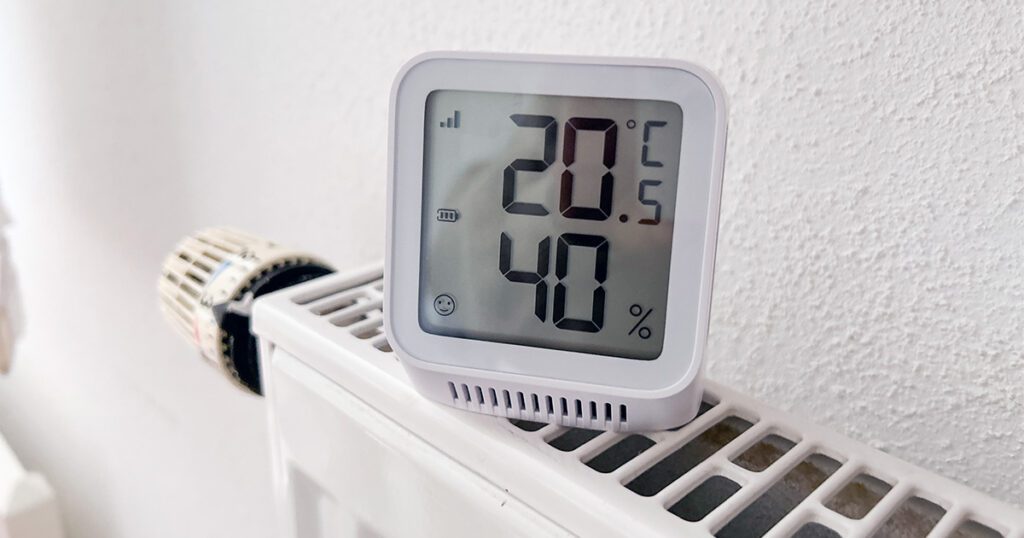Heizkörper und Temperatur