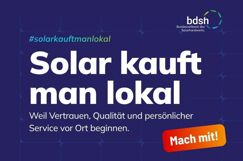 solar kauft man lokal